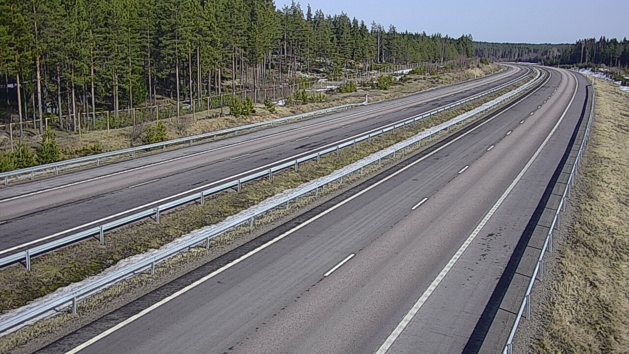 Weather Camera Image Road 7 Virolahti, Vaalimaa tunneli west, Virolahti, Kymenlaakso