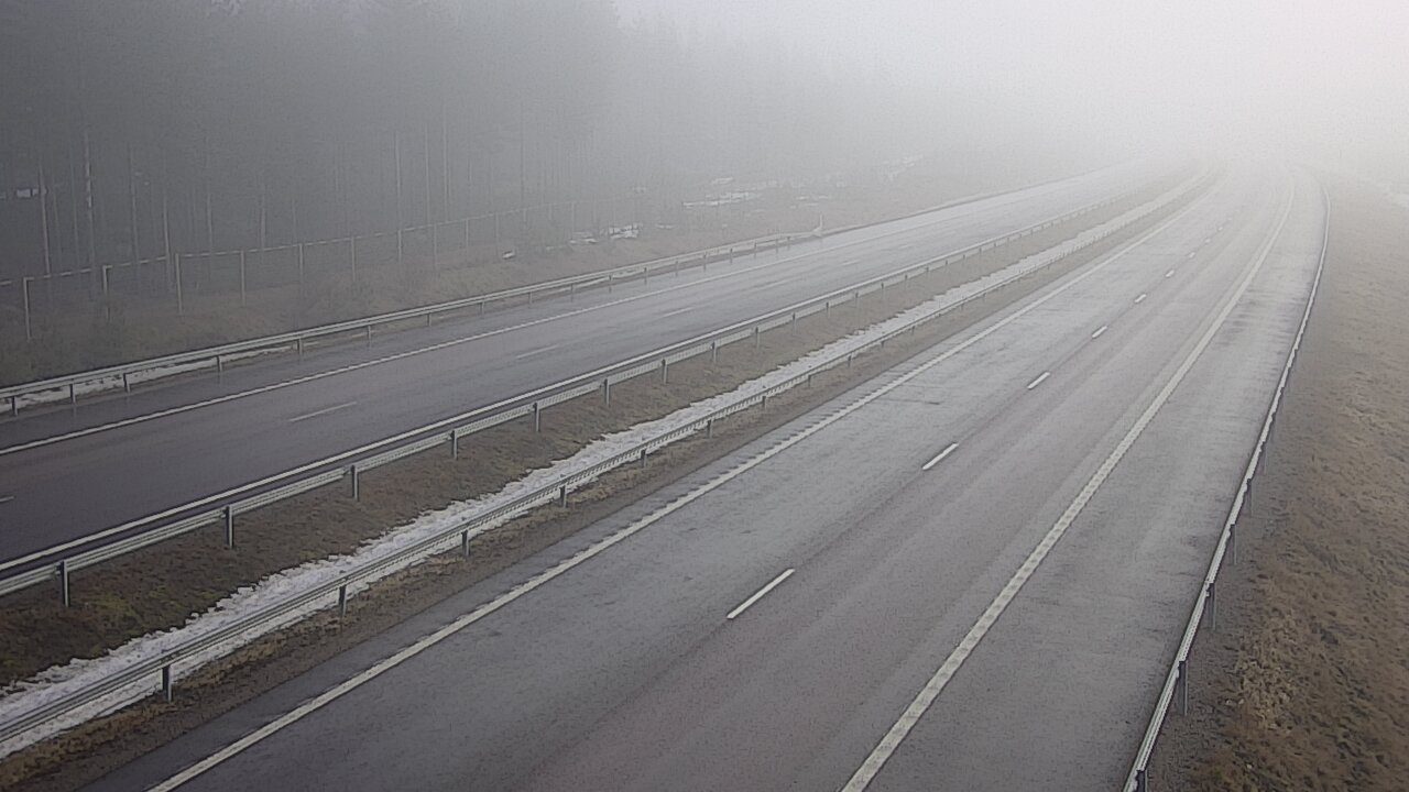 Weather Camera Image Road 7 Virolahti, Vaalimaa tunneli west, Virolahti, Kymenlaakso