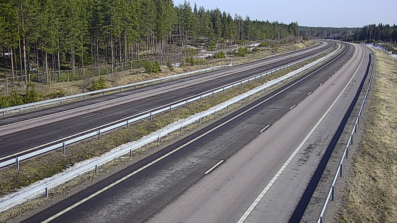 Weather Camera Image Road 7 Virolahti, Vaalimaa tunneli west, Virolahti, Kymenlaakso
