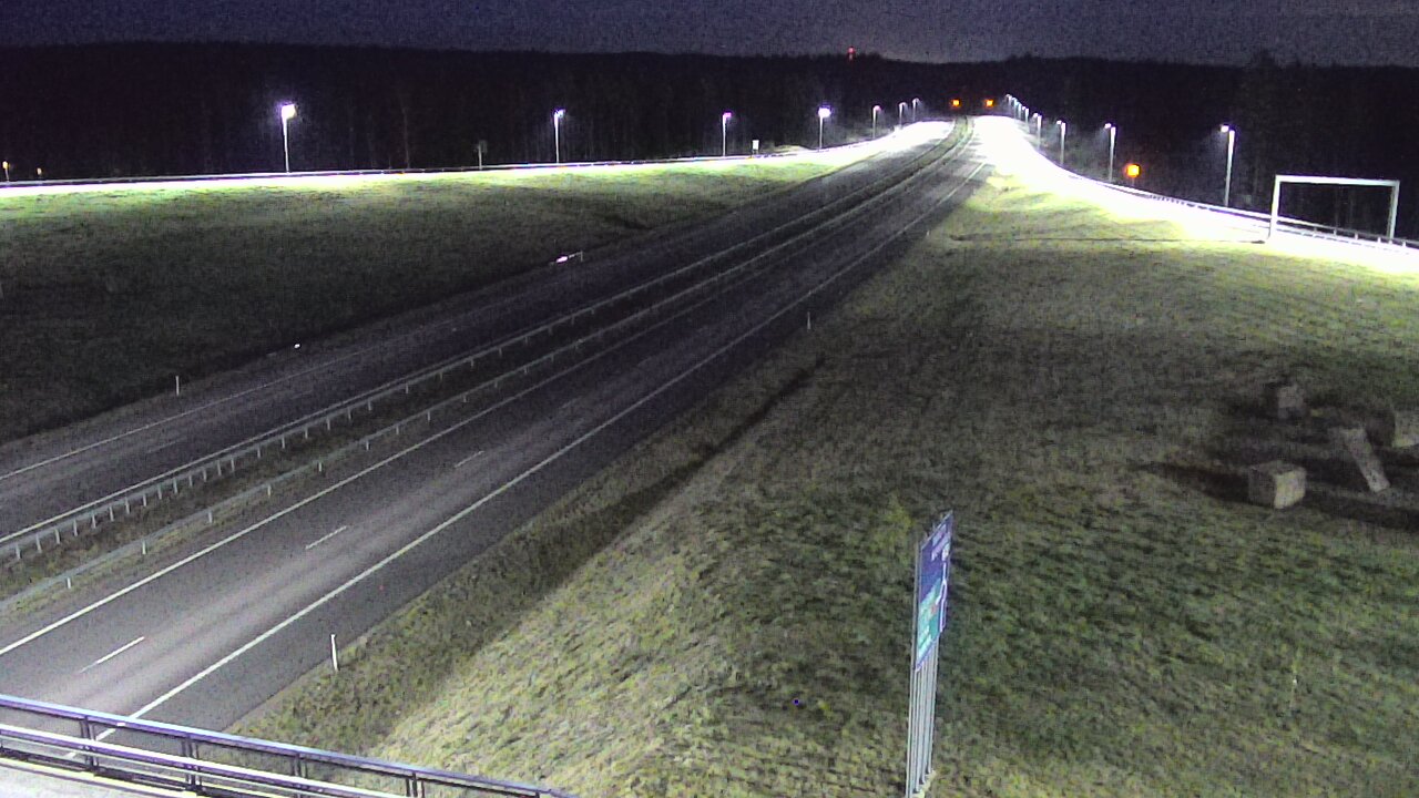 Weather Camera Image Väg 7 Vederlax, Virojoki, Virolahti, Kymenlaakso