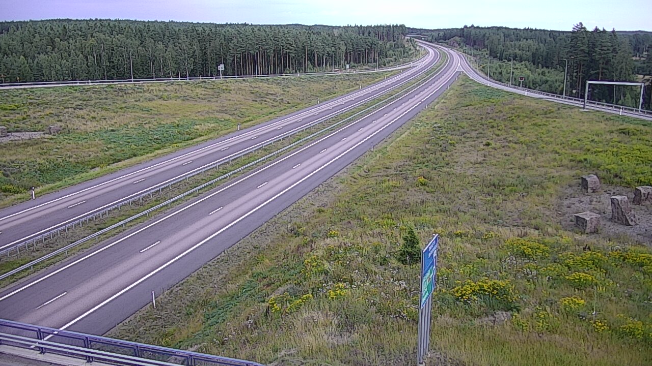 Weather Camera Image Väg 7 Vederlax, Virojoki, Virolahti, Kymenlaakso