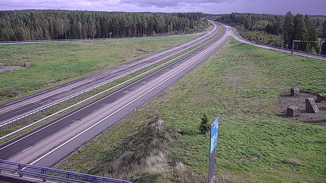 Weather Camera Image Väg 7 Vederlax, Virojoki, Virolahti, Kymenlaakso