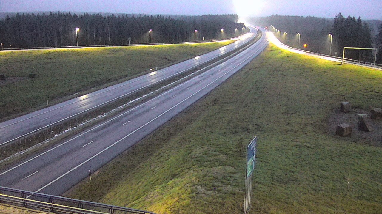 Weather Camera Image Väg 7 Vederlax, Virojoki, Virolahti, Kymenlaakso