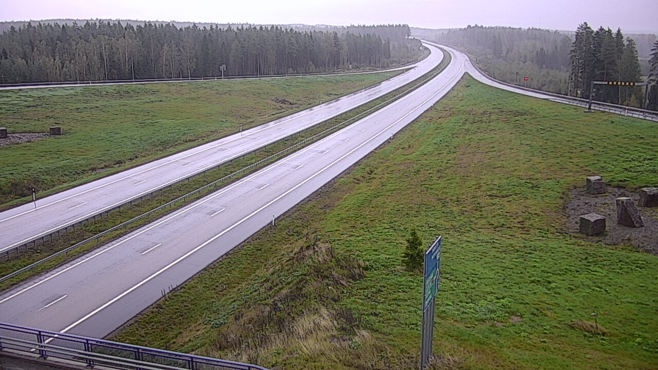Weather Camera Image Väg 7 Vederlax, Virojoki, Virolahti, Kymenlaakso