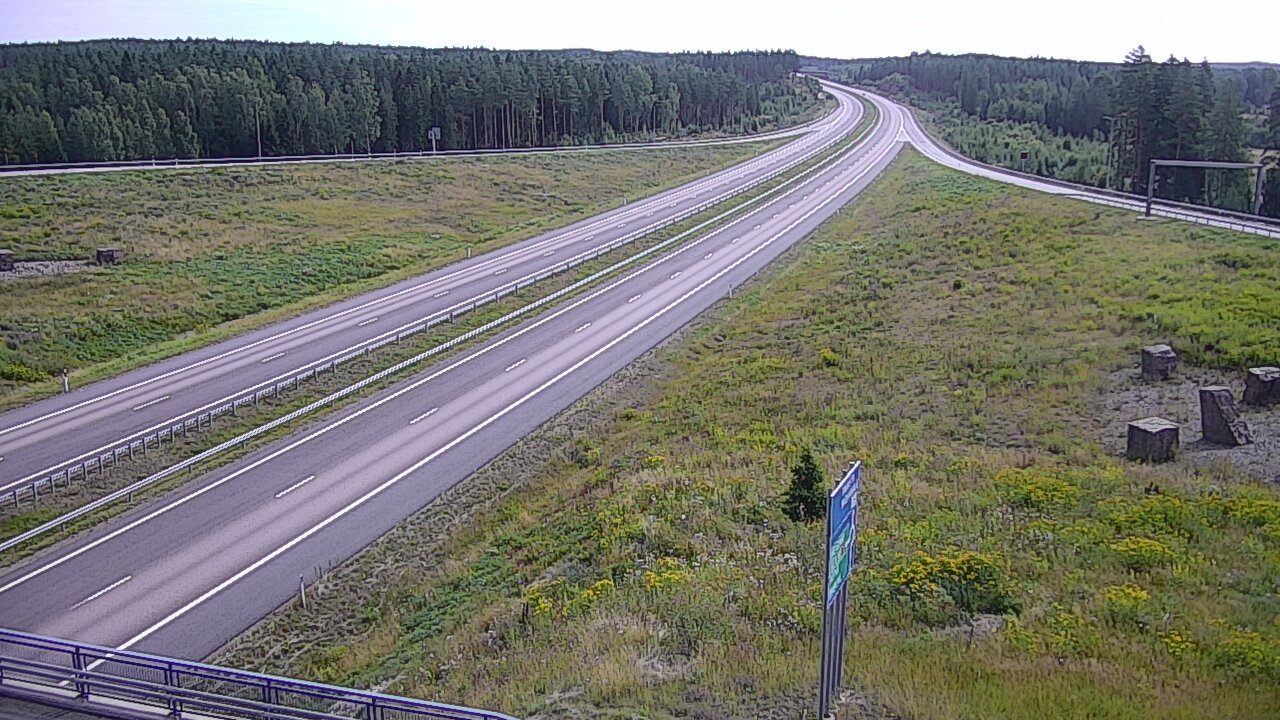 Weather Camera Image Väg 7 Vederlax, Virojoki, Virolahti, Kymenlaakso