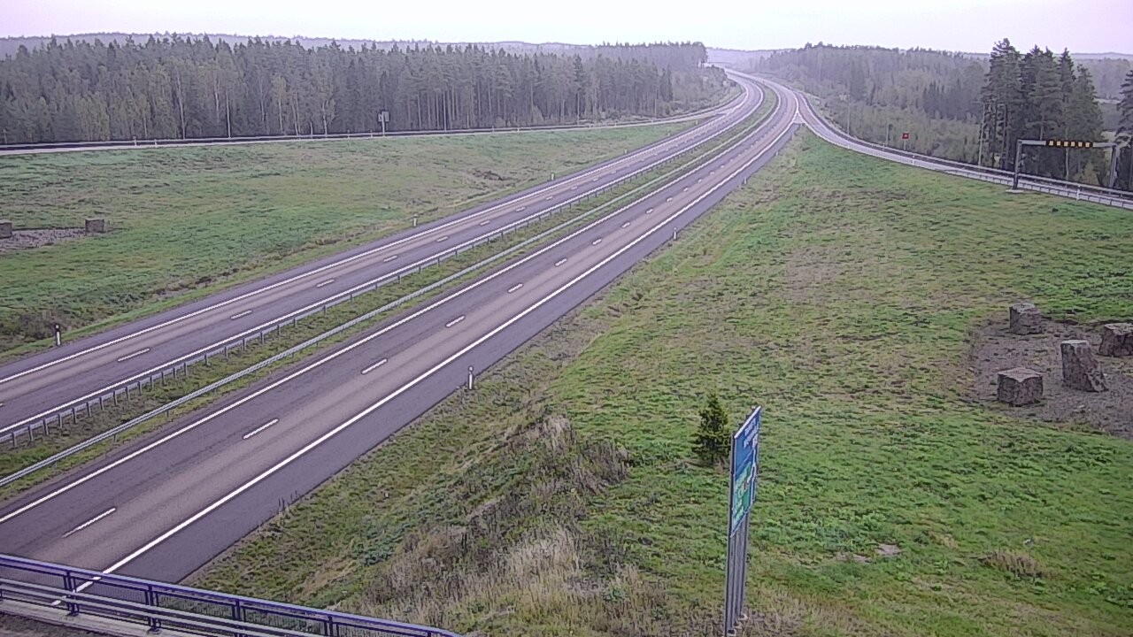 Weather Camera Image Väg 7 Vederlax, Virojoki, Virolahti, Kymenlaakso