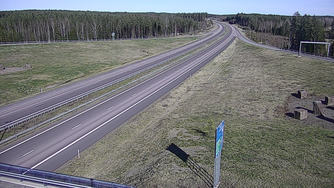 Weather Camera Image Väg 7 Vederlax, Virojoki, Virolahti, Kymenlaakso