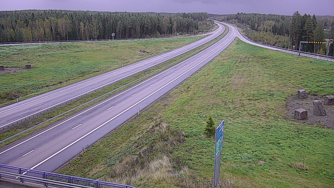 Weather Camera Image Väg 7 Vederlax, Virojoki, Virolahti, Kymenlaakso