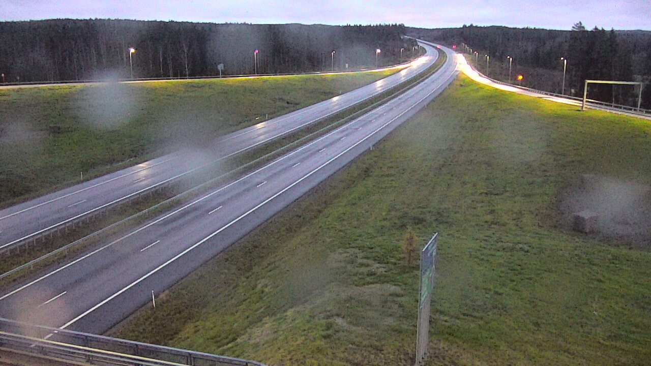 Weather Camera Image Väg 7 Vederlax, Virojoki, Virolahti, Kymenlaakso