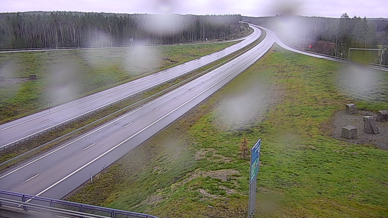 Weather Camera Image Väg 7 Vederlax, Virojoki, Virolahti, Kymenlaakso