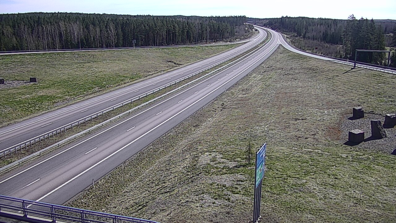 Weather Camera Image Väg 7 Vederlax, Virojoki, Virolahti, Kymenlaakso