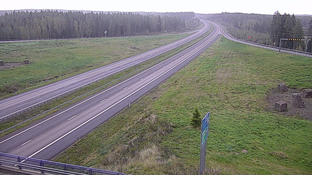 Weather Camera Image Väg 7 Vederlax, Virojoki, Virolahti, Kymenlaakso