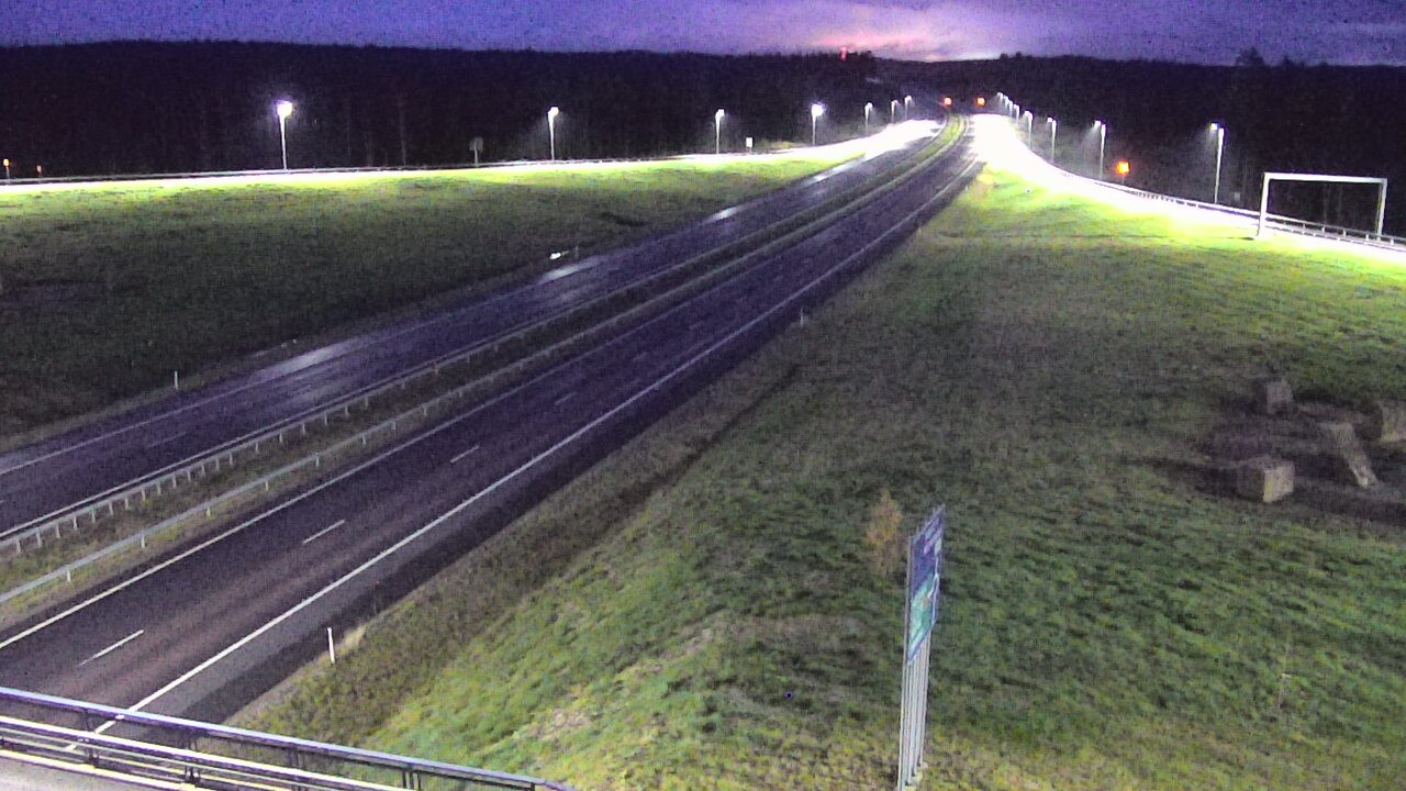 Weather Camera Image Väg 7 Vederlax, Virojoki, Virolahti, Kymenlaakso