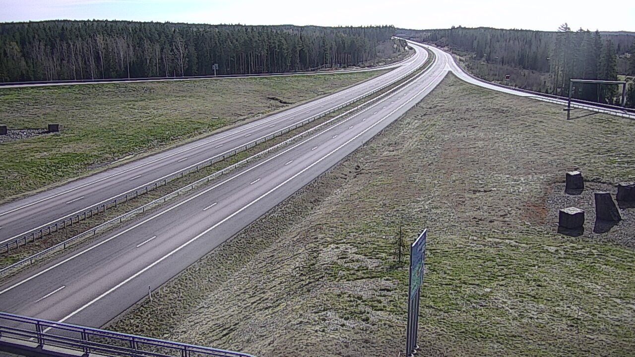 Weather Camera Image Väg 7 Vederlax, Virojoki, Virolahti, Kymenlaakso