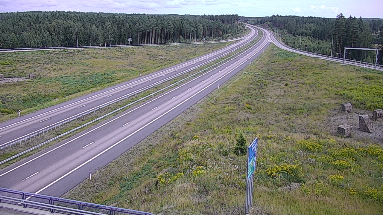 Weather Camera Image Väg 7 Vederlax, Virojoki, Virolahti, Kymenlaakso