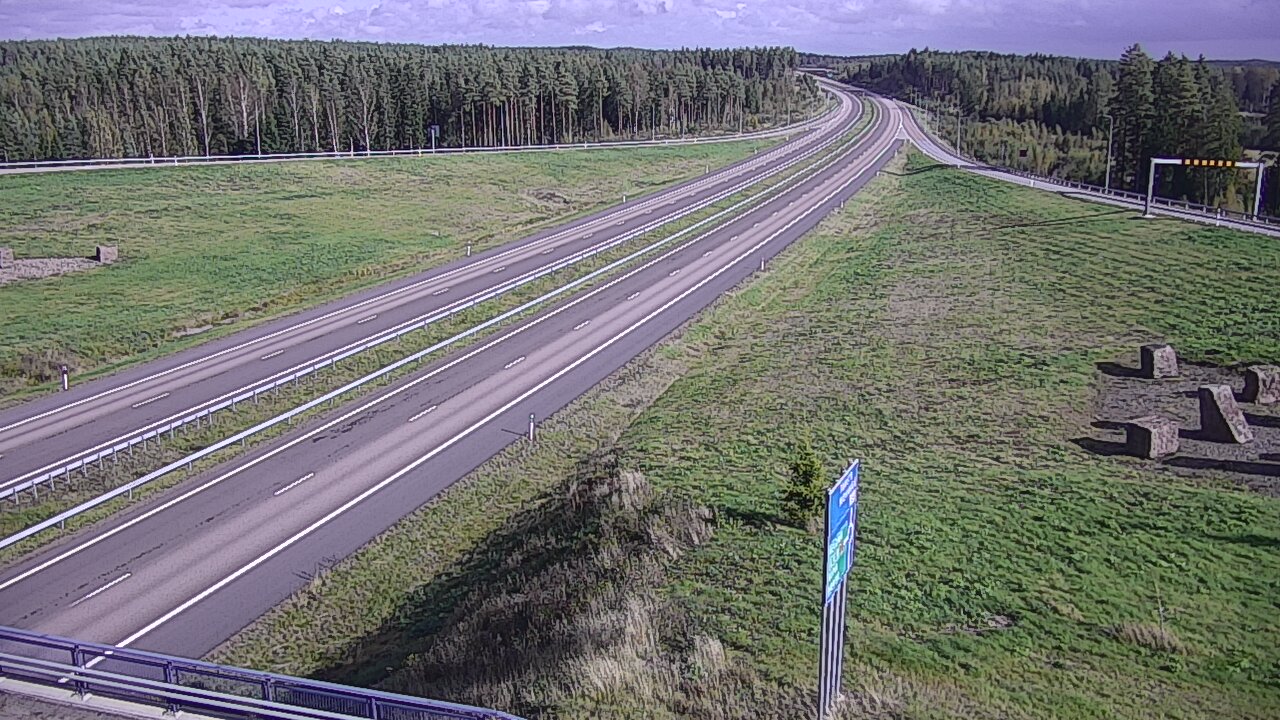 Weather Camera Image Väg 7 Vederlax, Virojoki, Virolahti, Kymenlaakso
