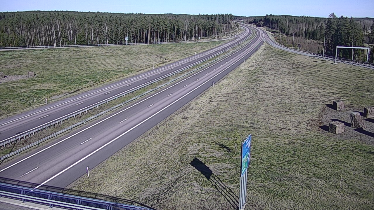 Weather Camera Image Väg 7 Vederlax, Virojoki, Virolahti, Kymenlaakso