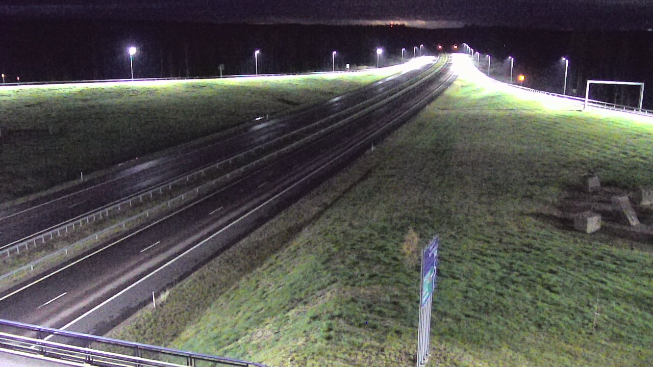 Weather Camera Image Väg 7 Vederlax, Virojoki, Virolahti, Kymenlaakso