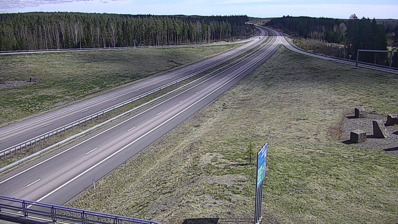 Weather Camera Image Väg 7 Vederlax, Virojoki, Virolahti, Kymenlaakso