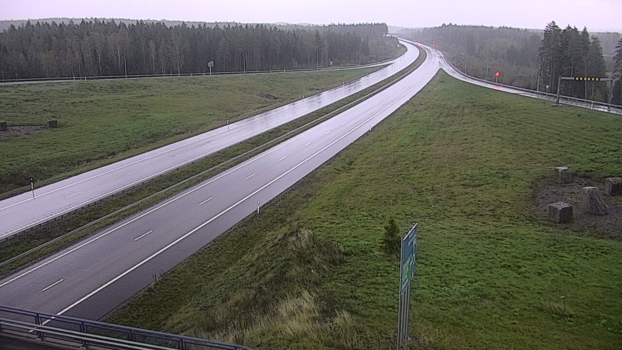 Weather Camera Image Väg 7 Vederlax, Virojoki, Virolahti, Kymenlaakso