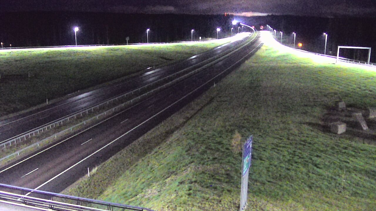 Weather Camera Image Väg 7 Vederlax, Virojoki, Virolahti, Kymenlaakso