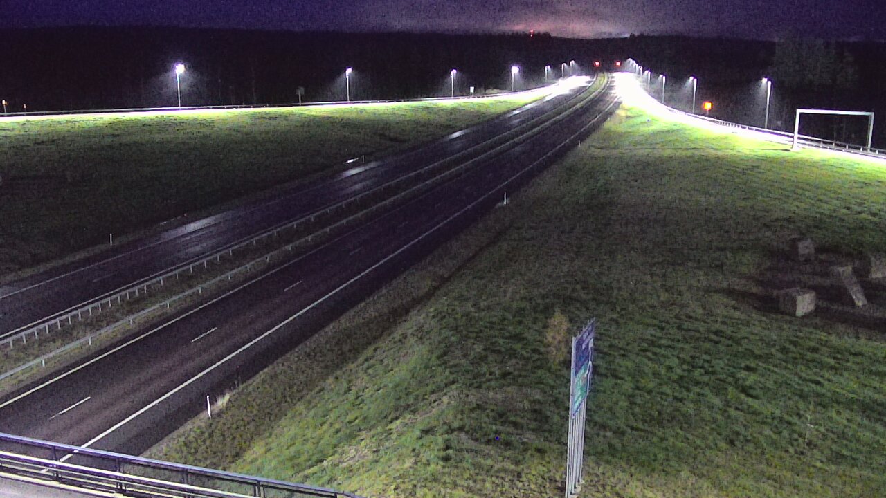 Weather Camera Image Väg 7 Vederlax, Virojoki, Virolahti, Kymenlaakso