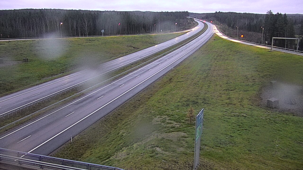 Weather Camera Image Väg 7 Vederlax, Virojoki, Virolahti, Kymenlaakso
