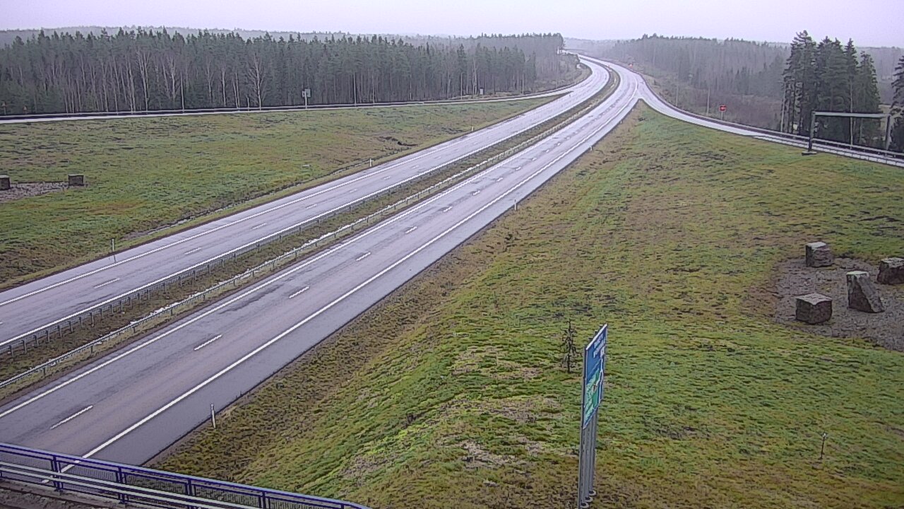 Weather Camera Image Väg 7 Vederlax, Virojoki, Virolahti, Kymenlaakso