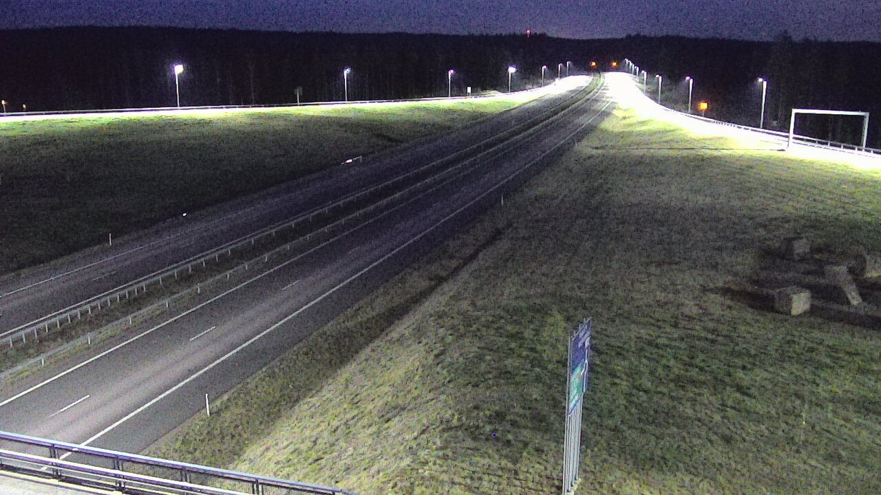 Weather Camera Image Väg 7 Vederlax, Virojoki, Virolahti, Kymenlaakso