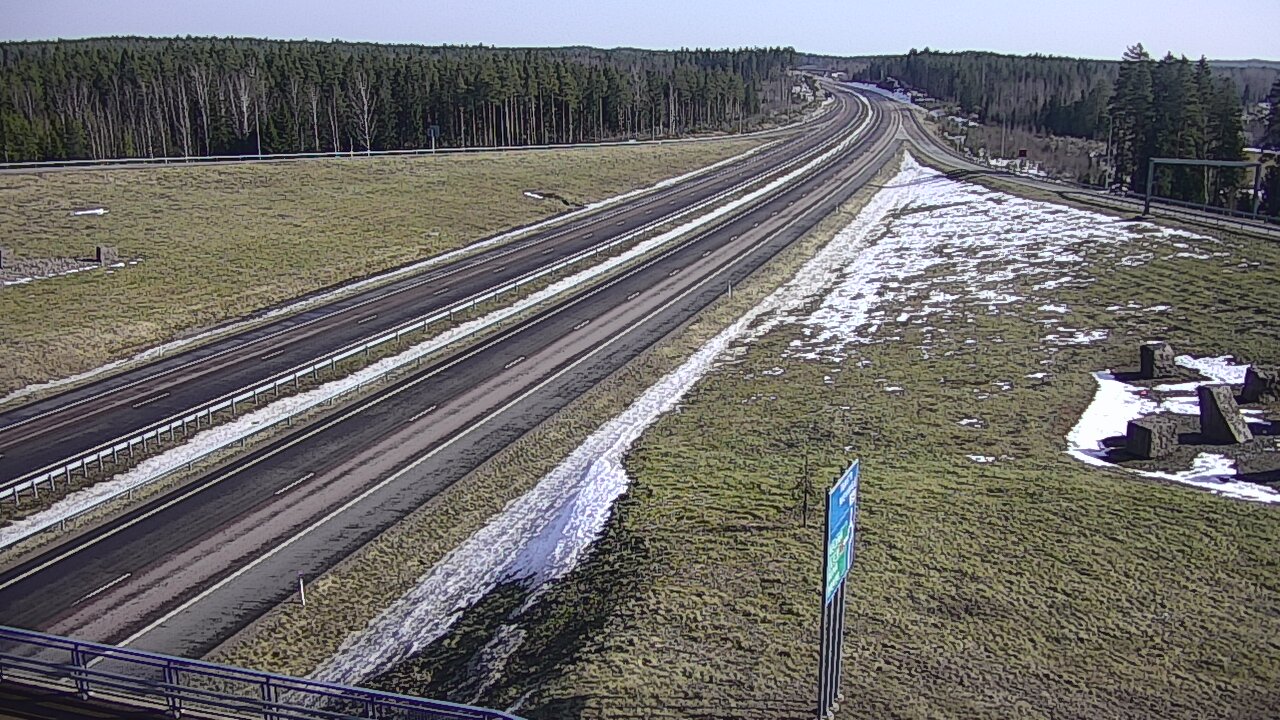 Weather Camera Image Väg 7 Vederlax, Virojoki, Virolahti, Kymenlaakso
