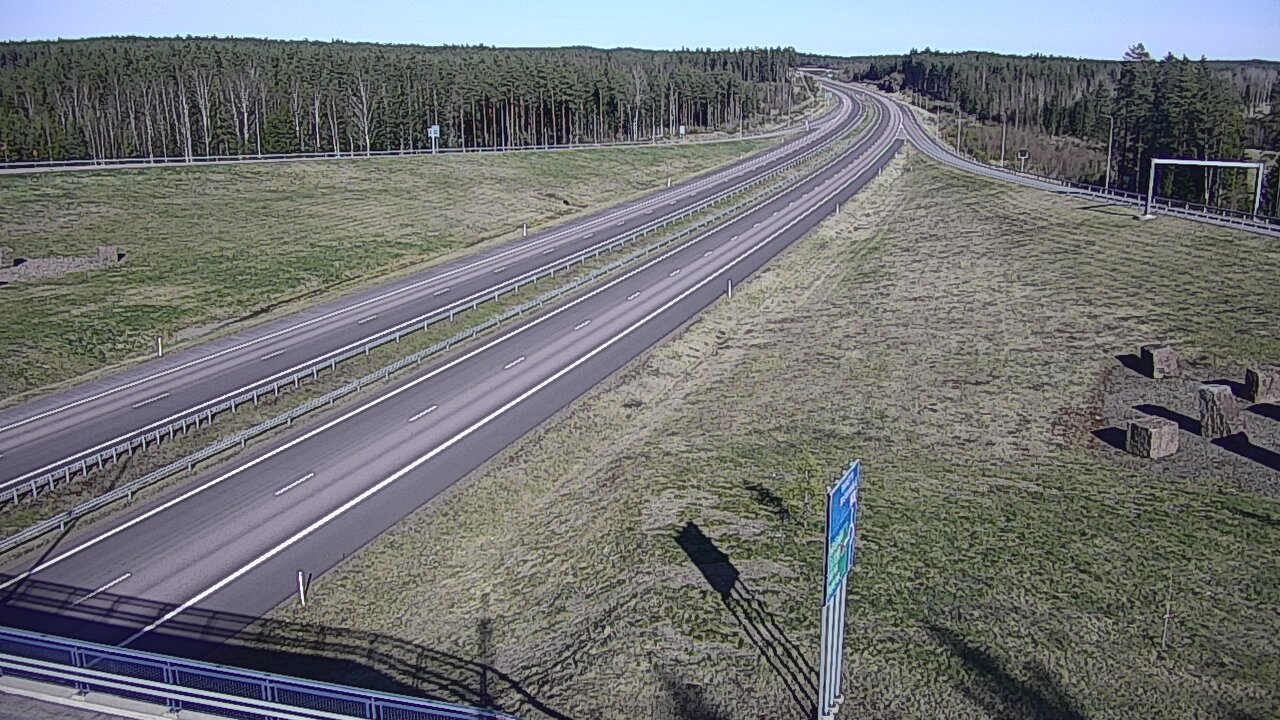 Weather Camera Image Väg 7 Vederlax, Virojoki, Virolahti, Kymenlaakso