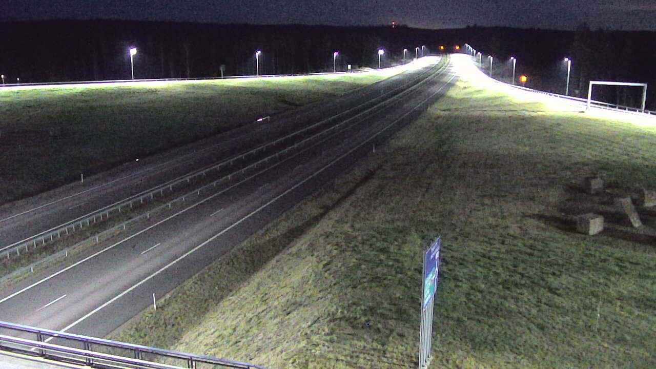 Weather Camera Image Väg 7 Vederlax, Virojoki, Virolahti, Kymenlaakso
