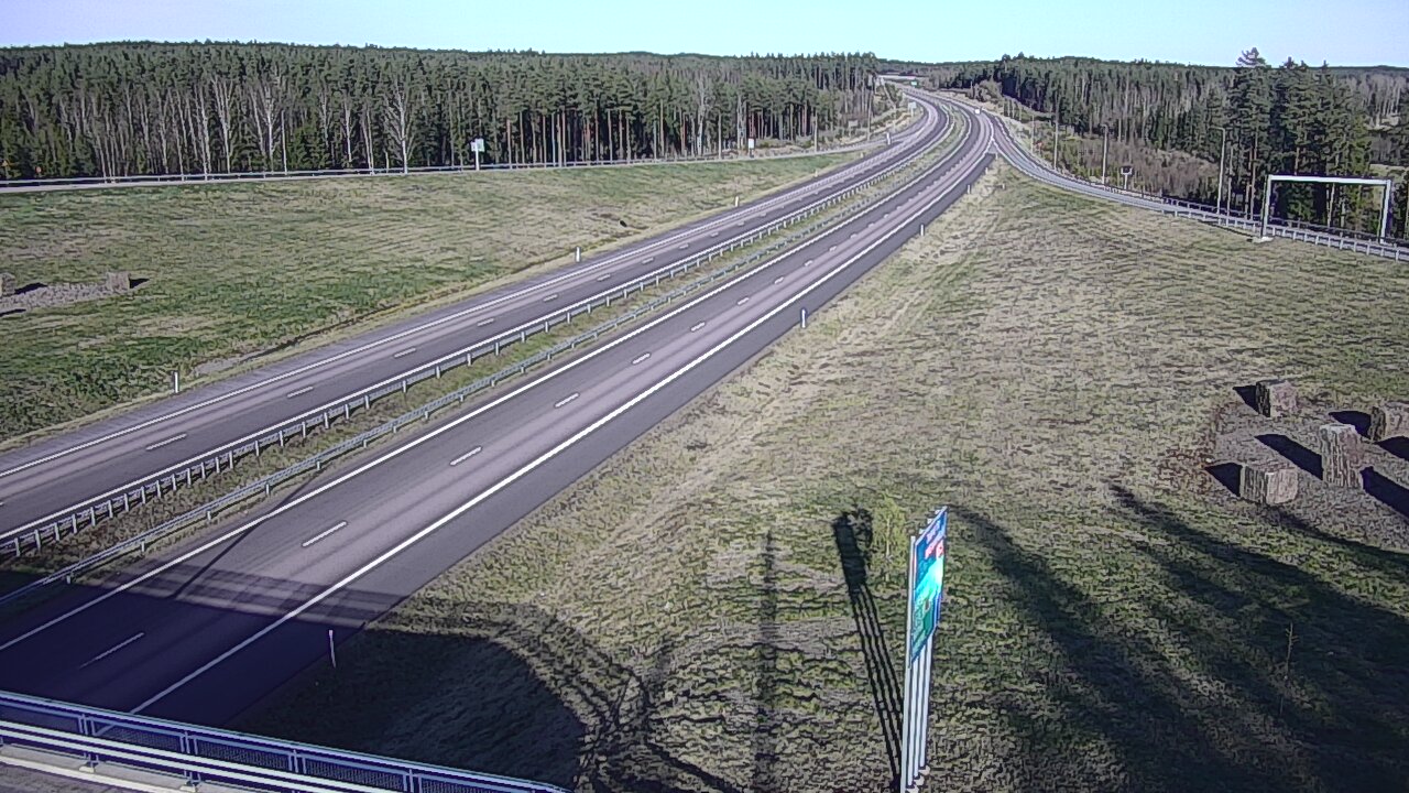 Weather Camera Image Väg 7 Vederlax, Virojoki, Virolahti, Kymenlaakso