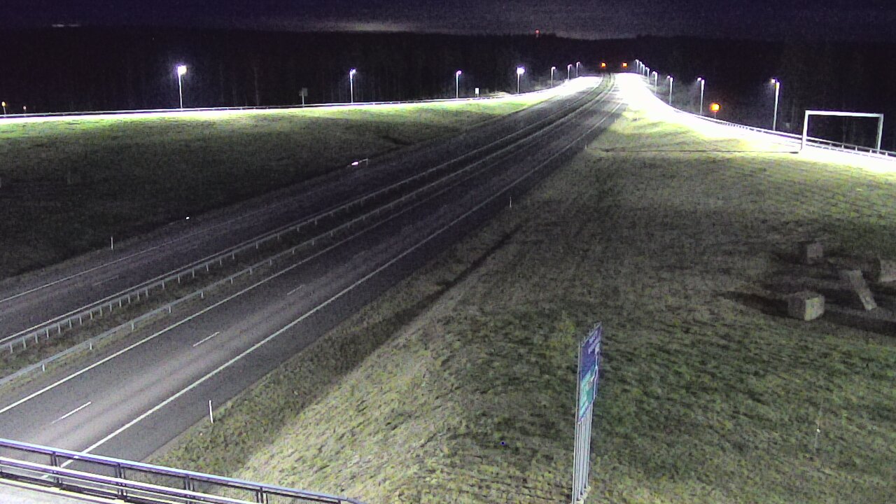 Weather Camera Image Väg 7 Vederlax, Virojoki, Virolahti, Kymenlaakso