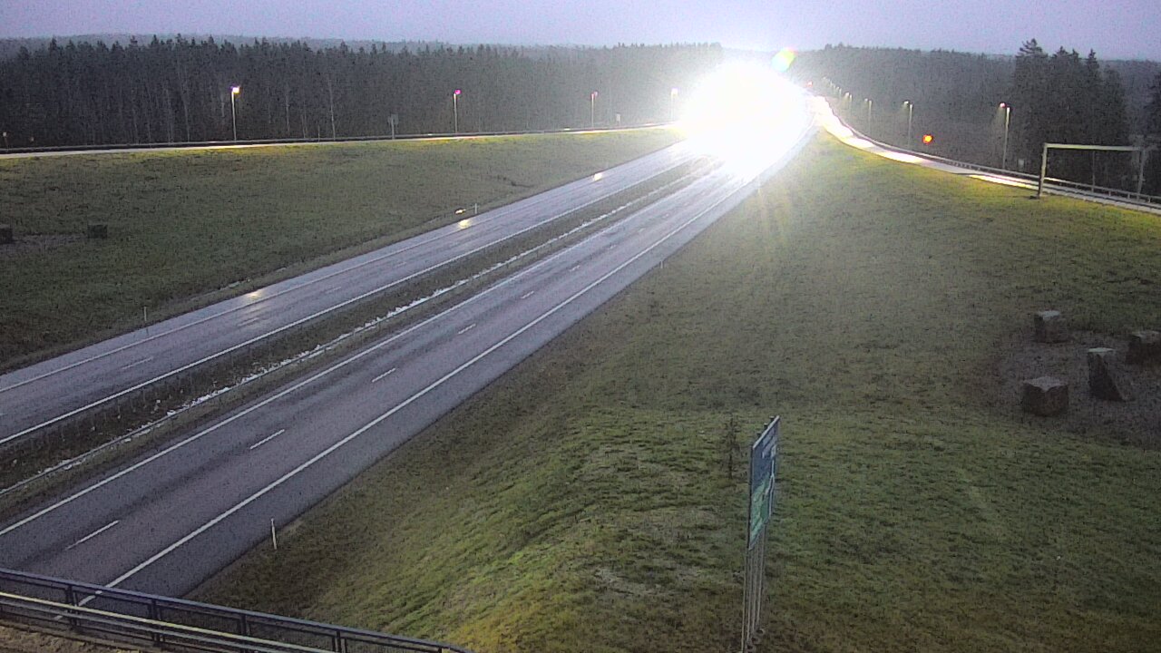 Weather Camera Image Väg 7 Vederlax, Virojoki, Virolahti, Kymenlaakso