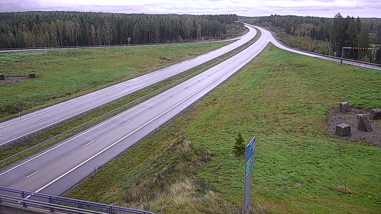 Weather Camera Image Väg 7 Vederlax, Virojoki, Virolahti, Kymenlaakso