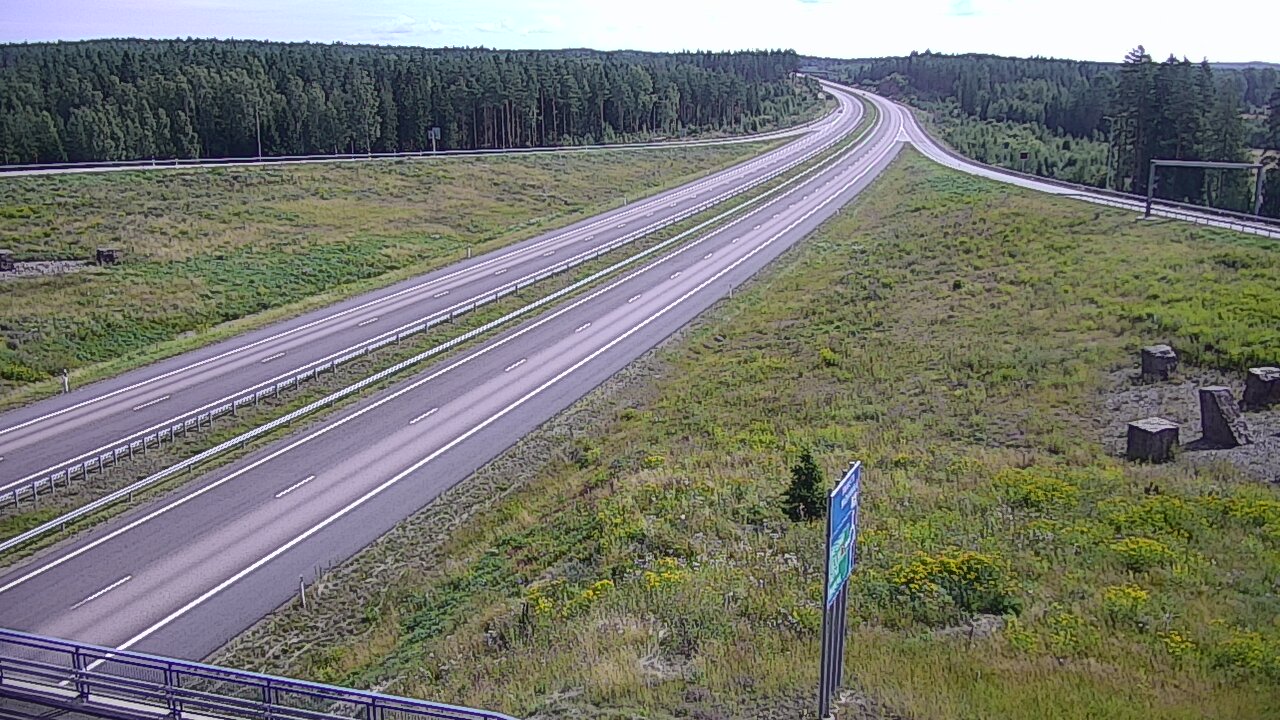 Weather Camera Image Väg 7 Vederlax, Virojoki, Virolahti, Kymenlaakso
