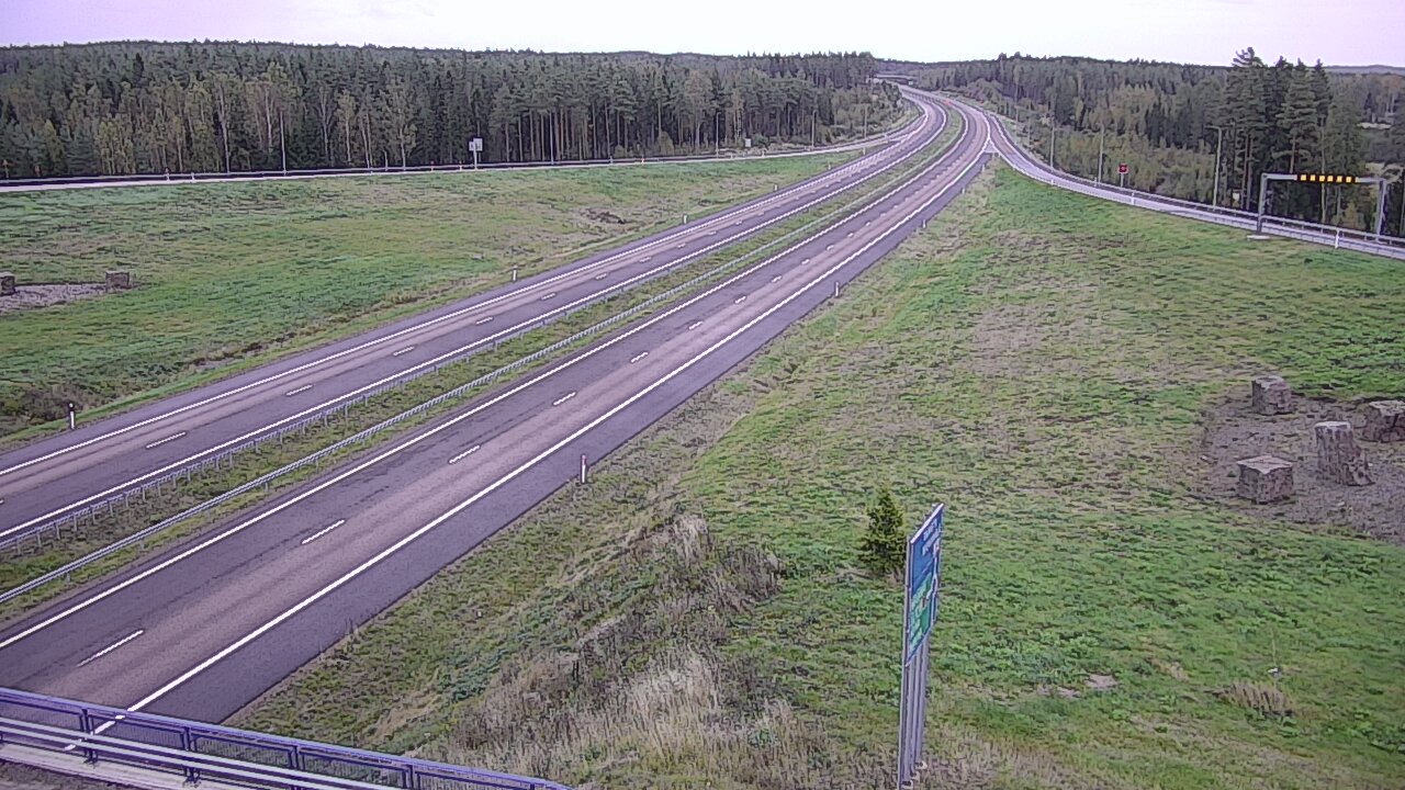 Weather Camera Image Väg 7 Vederlax, Virojoki, Virolahti, Kymenlaakso