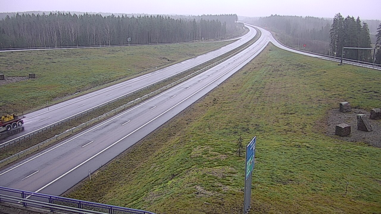 Weather Camera Image Väg 7 Vederlax, Virojoki, Virolahti, Kymenlaakso