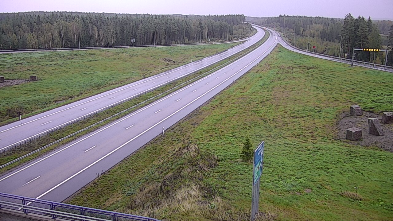 Weather Camera Image Väg 7 Vederlax, Virojoki, Virolahti, Kymenlaakso