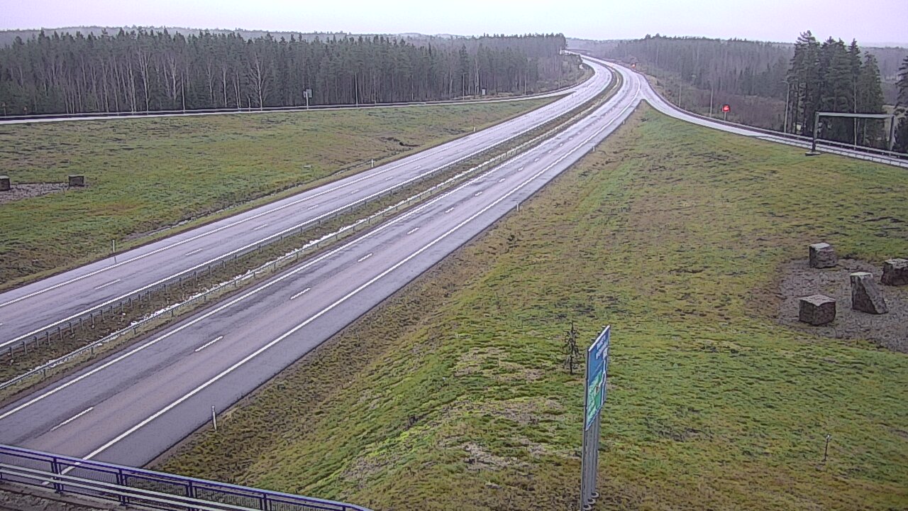 Weather Camera Image Väg 7 Vederlax, Virojoki, Virolahti, Kymenlaakso