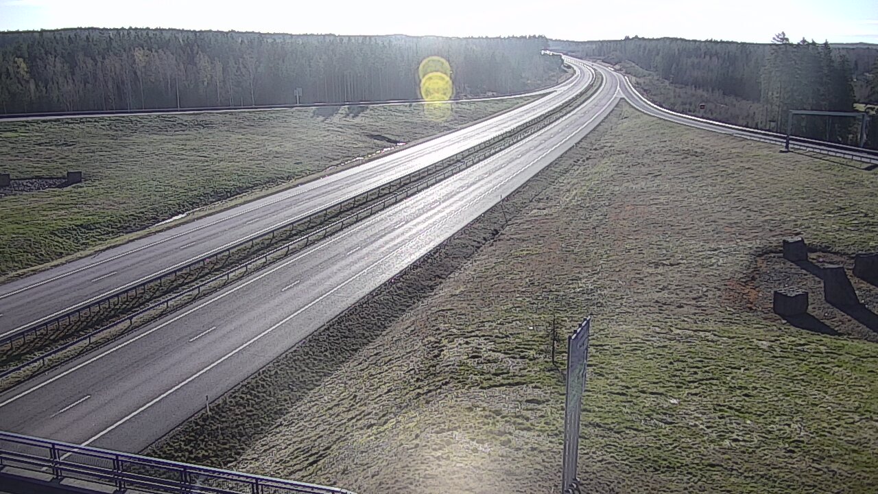 Weather Camera Image Väg 7 Vederlax, Virojoki, Virolahti, Kymenlaakso