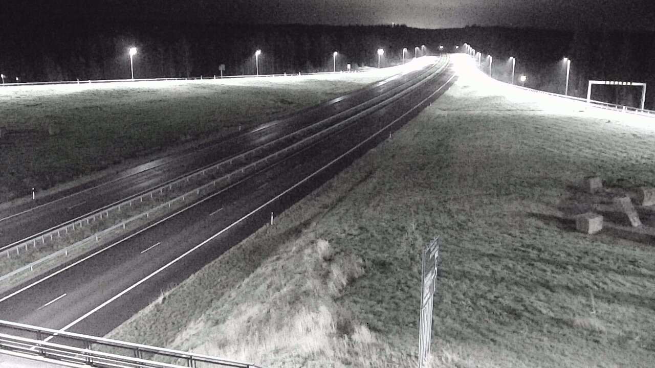 Weather Camera Image Väg 7 Vederlax, Virojoki, Virolahti, Kymenlaakso