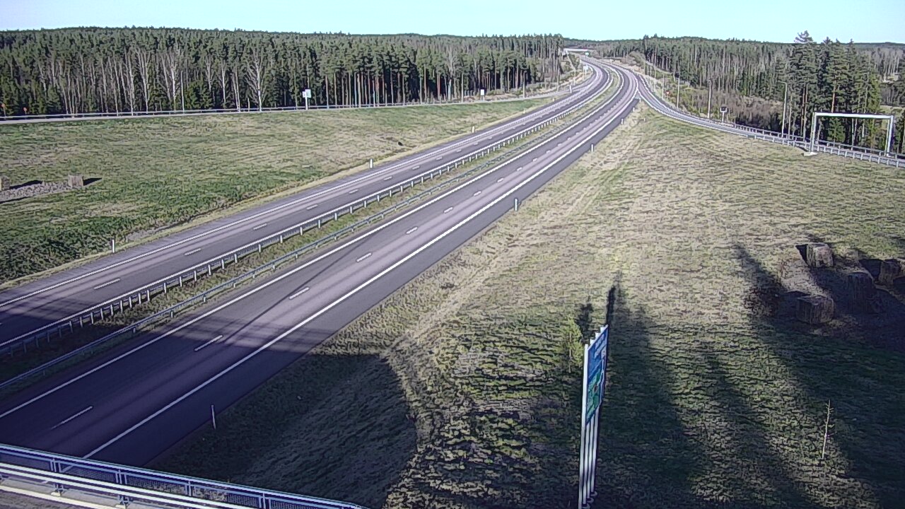 Weather Camera Image Väg 7 Vederlax, Virojoki, Virolahti, Kymenlaakso