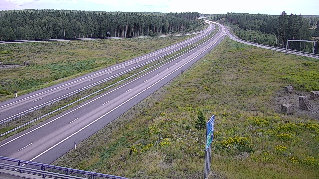 Weather Camera Image Väg 7 Vederlax, Virojoki, Virolahti, Kymenlaakso