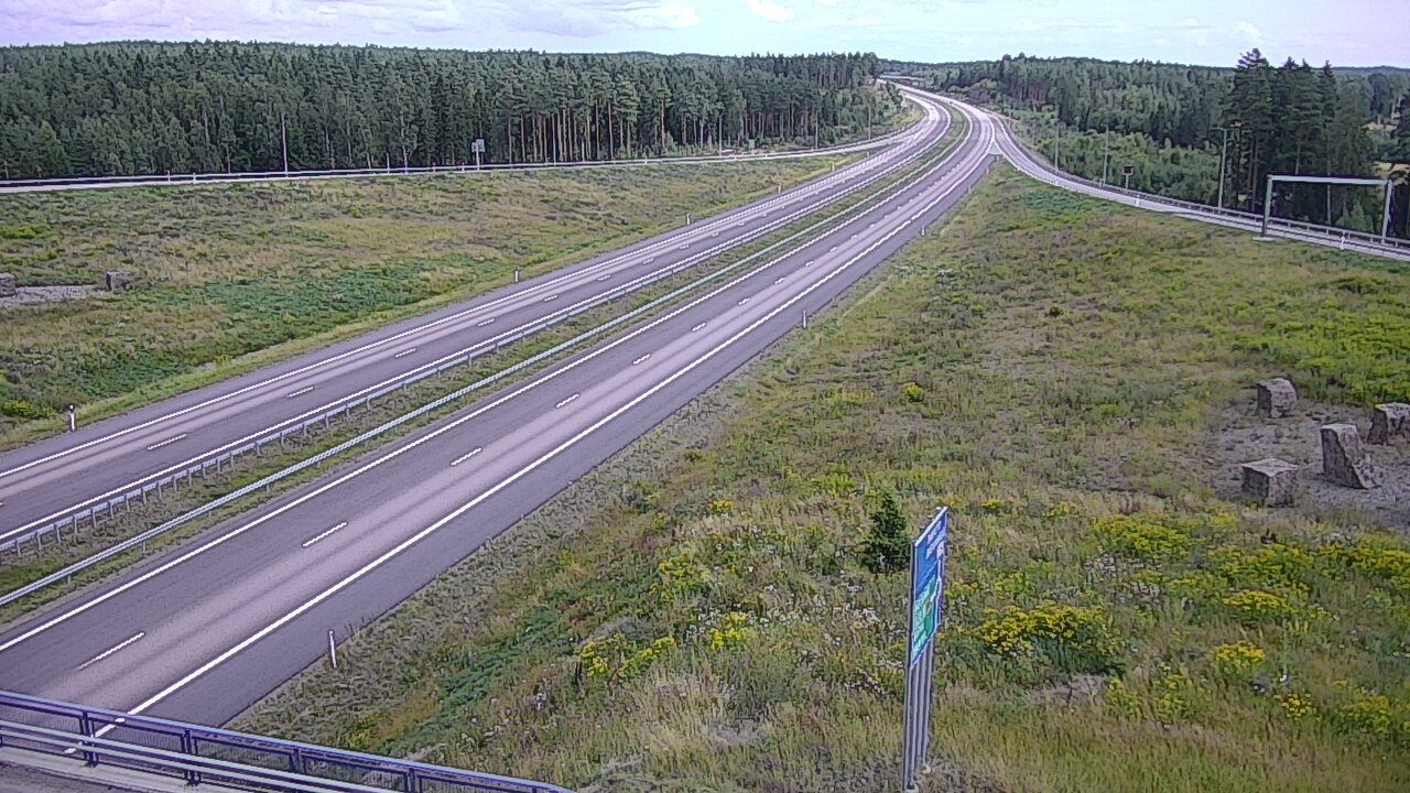 Weather Camera Image Väg 7 Vederlax, Virojoki, Virolahti, Kymenlaakso
