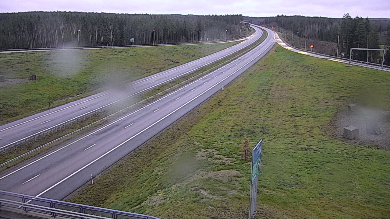 Weather Camera Image Väg 7 Vederlax, Virojoki, Virolahti, Kymenlaakso