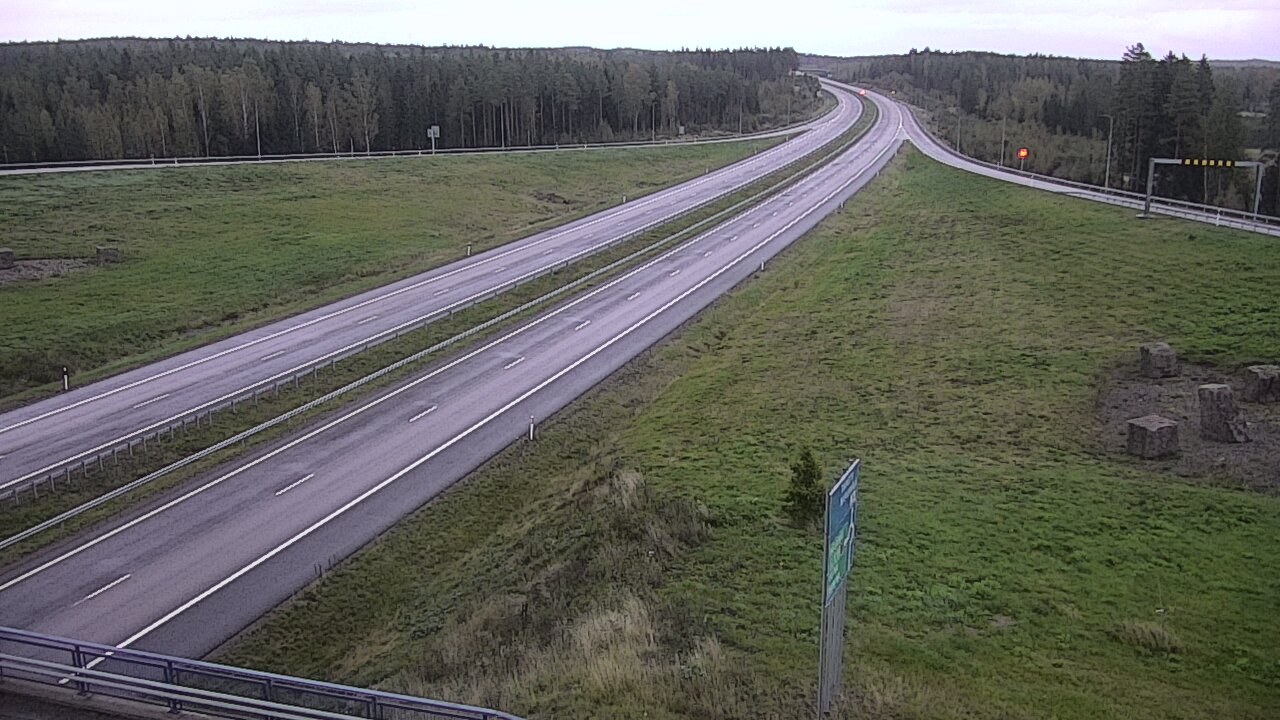Weather Camera Image Väg 7 Vederlax, Virojoki, Virolahti, Kymenlaakso
