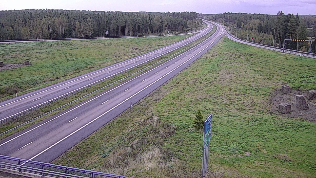 Weather Camera Image Väg 7 Vederlax, Virojoki, Virolahti, Kymenlaakso