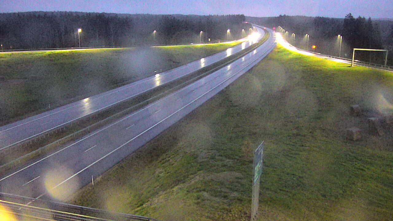 Weather Camera Image Väg 7 Vederlax, Virojoki, Virolahti, Kymenlaakso